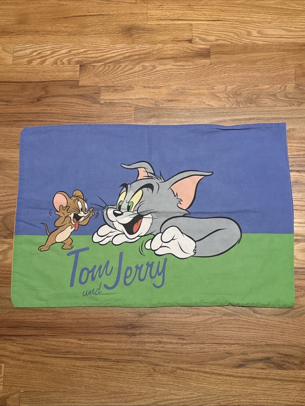 Vintage Tom And Jerry Standard Pillowcase Cartoon Network